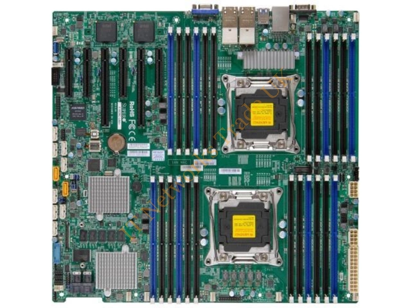X10DRC-T4+-O Supermicro Dual LGA2011/ Intel C612/ DDR4/ SATA3/SAS3/USB3.0/ V/4GbE/ Enhanced EATX Server Motherboard