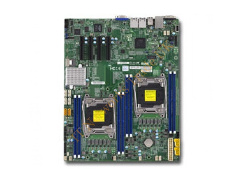 X10DRD-I-B Supermicro Dual LGA2011/ Intel C612/ DDR4/ SATA3/ V/2GbE/ EATX Server Motherboard