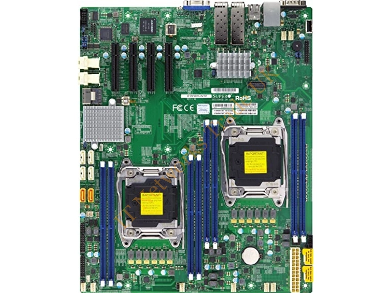 X10DRD-INTP-O Supermicro Dual LGA2011/ Intel C612/ DDR4/ SATA3/ V/2GbE/ EATX Server Motherboard