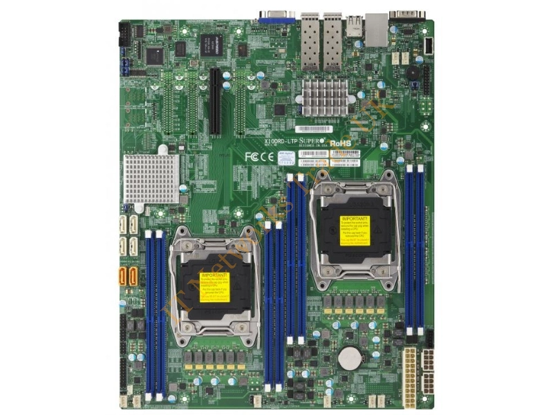 X10DRD-LTP-B Supermicro Dual LGA2011/ Intel C612/ DDR4/ SATA3/ V/2GbE/ EATX Server Motherboard