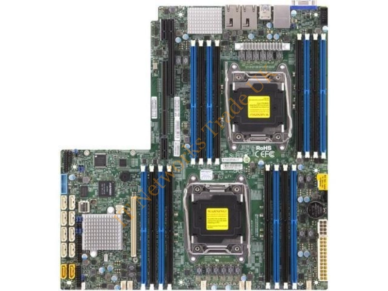 X10DRFR-B Supermicro Dual LGA2011/ Intel C612/ DDR4/ SATA3/USB3.0/ V/2GbE/ Proprietary Server Motherboard
