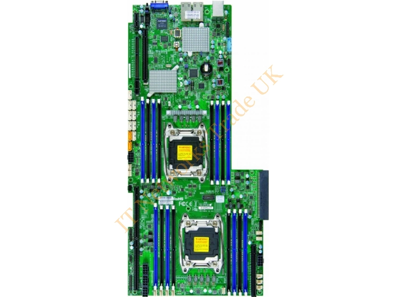 X10DRG-HT-B Supermicro Dual LGA2011/ Intel C612/ DDR4/ SATA3/USB3.0/ V/2GbE/ Proprietary Server Motherboard