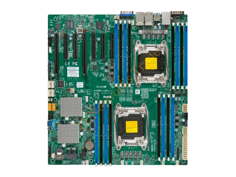 X10DRH-CLN4-O Supermicro Dual LGA2011/ Intel C612/ DDR4/ SATA3/SAS3/USB3.0/ V/4GbE/ EATX Motherboard Desktop Motherboard