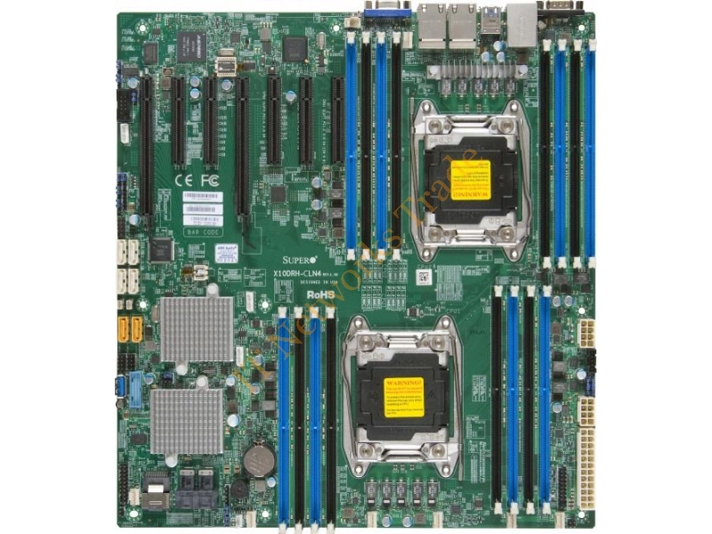 X10DRH-ILN4-B Supermicro Dual LGA2011/ Intel C612/ DDR4/ SATA3/USB3.0/ V/4GbE/ EATX Motherboard Desktop Motherboard