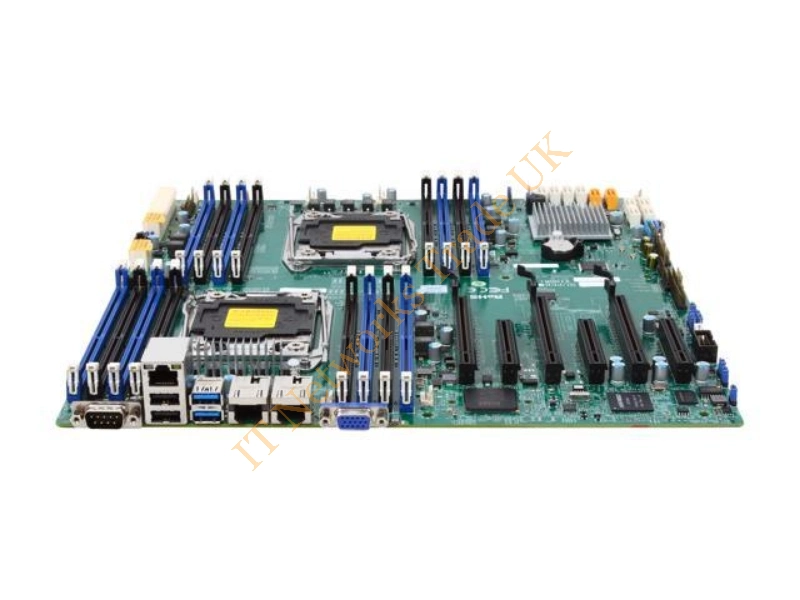 X10DRI-B Supermicro Intel C612 Chipset DDR4 16 x DIMM E-ATX (System Board) Server Motherboard Socket R3 LGA 2011