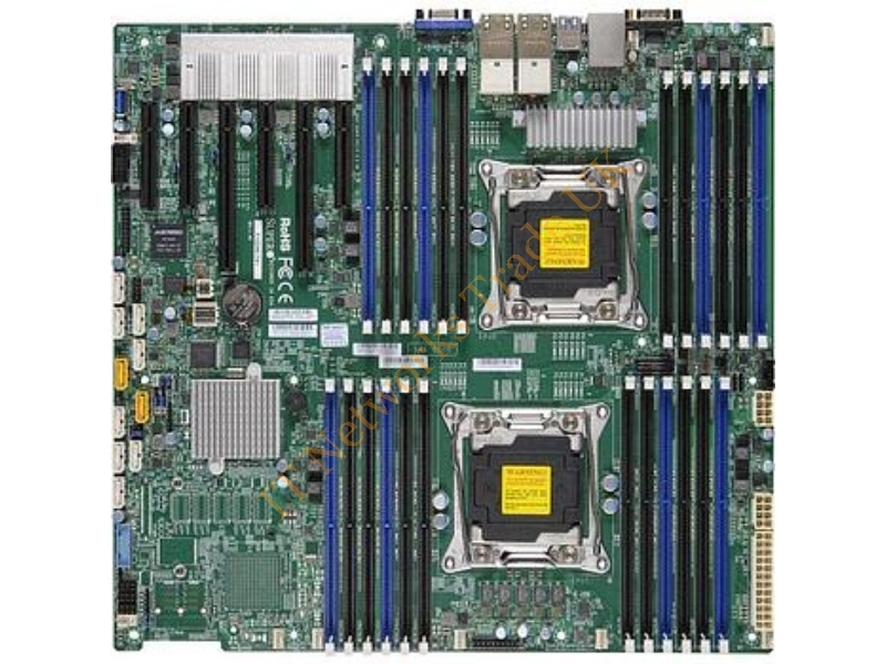 X10DRI-T4+-B Supermicro Dual LGA2011/ Intel C612/ DDR4/ SATA3/USB3.0/ V/4GbE/ Enhanced EATX Server Motherboard