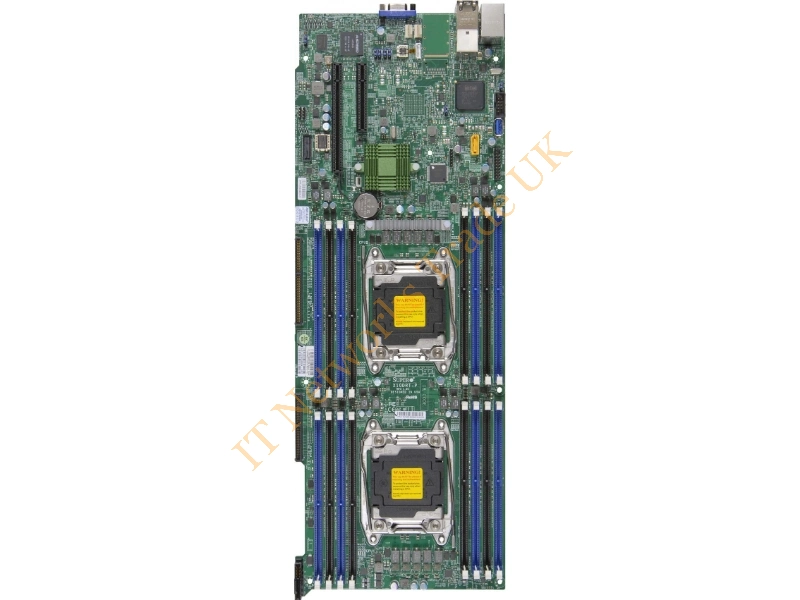 X10DRT-PIBQ-P Supermicro Dual LGA2011/ Intel C612/ DDR4/ SATA3/USB3.0/ V/2GbE/ Proprietary Twin Server Motherboard