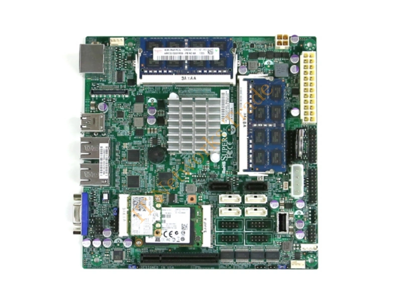 X10SBA-B Supermicro Intel Celeron J1900 2.42GHz/ Intel J1900/ DDR3/ SATA3/USB3.0/ A/V/2GbE/ Mini-ITX Motherboard / CPU Combo Desktop Motherboard