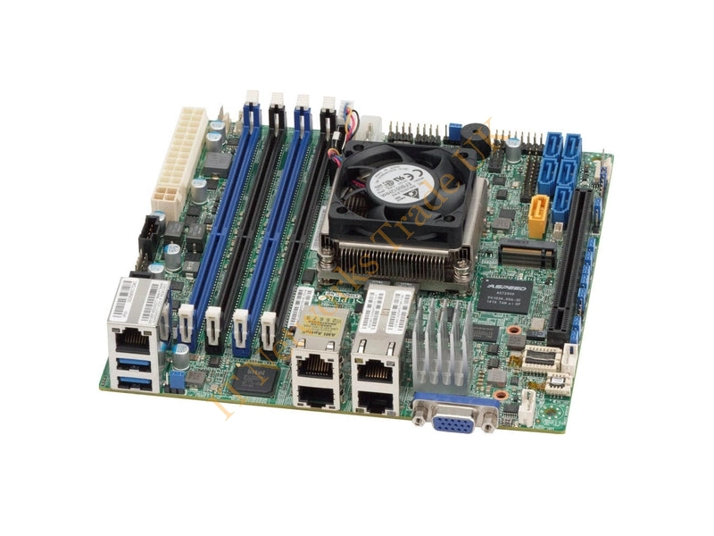 X10SDV-8C+-LN2F-O Supermicro Intel Xeon D-1540/1541/ DDR4/ SATA3/USB3.0/ V/2GbE/ Mini-ITX Server Motherboard / CPU Combo
