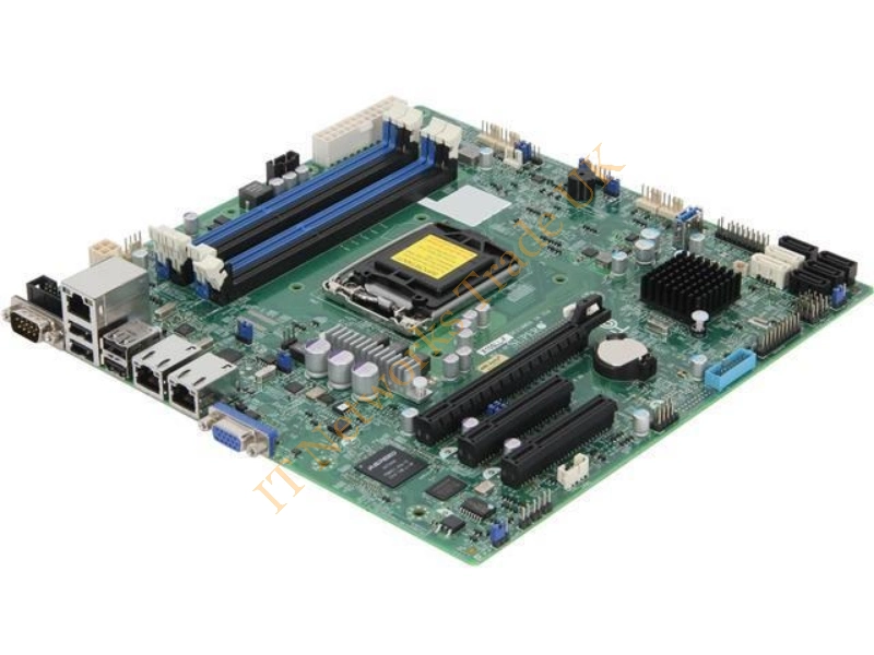X10SLL-F Supermicro Intel Xeon E3-1200 v3/Core i3/Pentium/Celeron C222 Chipset micro-ATX System Board Socket H3 LGA-1150 Server Motherboard
