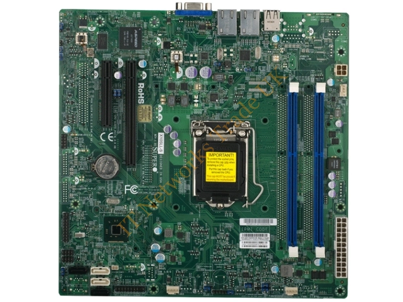 X10SLL-S Supermicro Intel Xeon E3-1200 v3 micro-ATX System Board Socket H3 LGA-1150 Server Motherboard