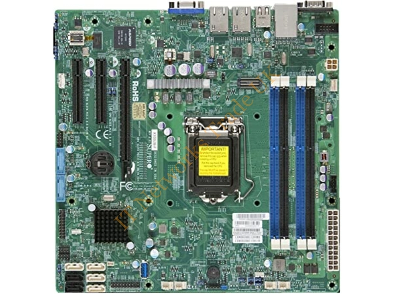 X10SLM+-F-B Supermicro LGA1150/ Intel C224 PCH/ DDR3/ SATA3/USB3.0/ V/2GbE/ MicroATX Server Motherboard
