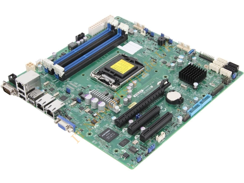 X10SLM-F-B Supermicro LGA1150/ Intel C224 PCH/ DDR3/ SATA3/USB3.0/ V/2GbE/ MicroATX Server Motherboard