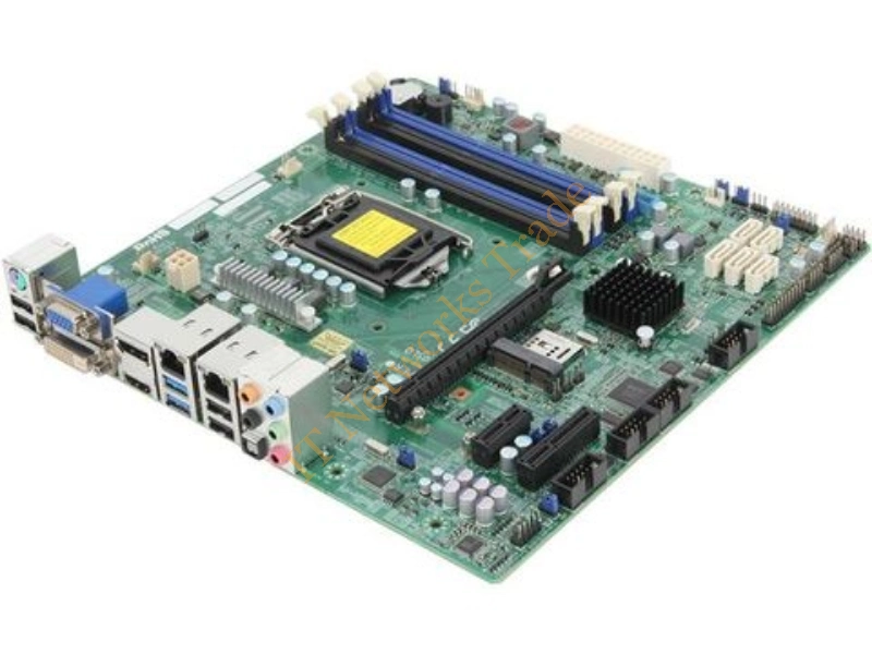 X10SLQ-B Supermicro LGA1150/ Intel Q87/ DDR3/ SATA3/USB3.0/ A/2GbE/ MicroATX Motherboard Desktop Motherboard