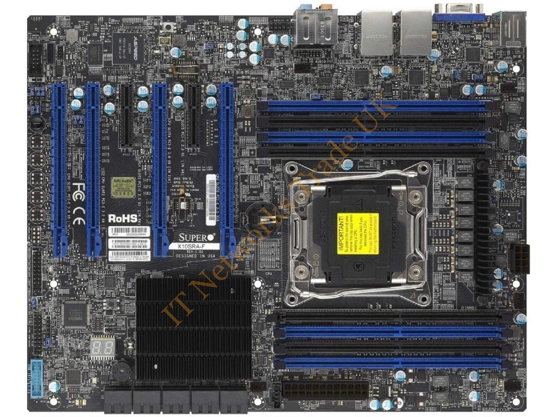 X10SRA-F-B Supermicro ATX System Board with Intel C612 Chipset CPU Server Motherboard