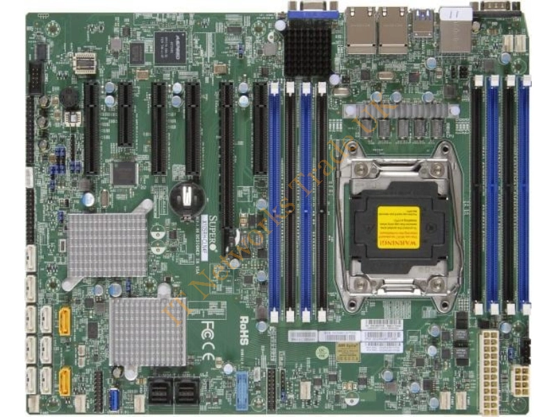 X10SRH-CLN4F-B Supermicro LGA2011/ Intel C612/ DDR4/ SATA3/SAS3/USB3.0/ V/4GbE/ ATX Server Motherboard