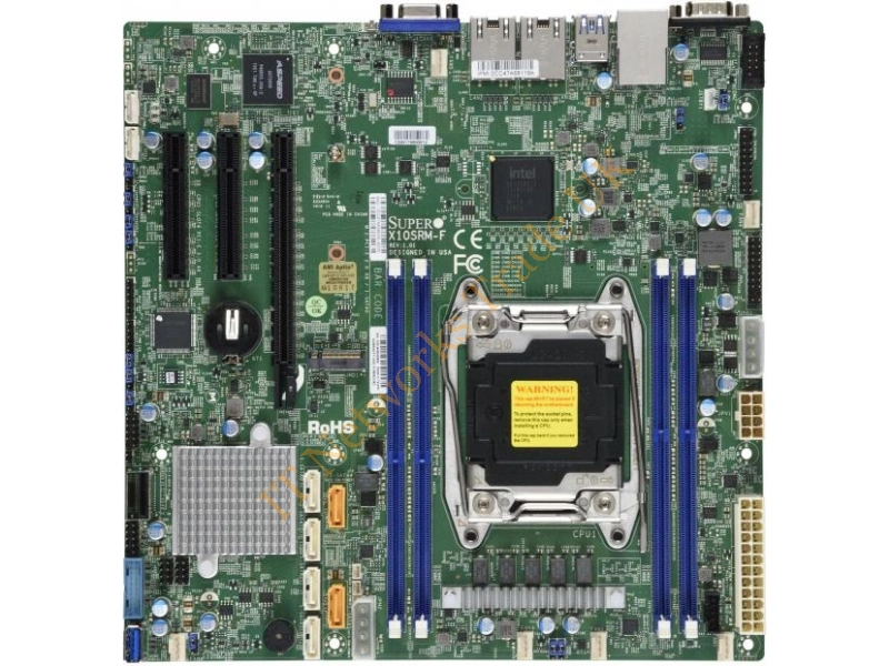 X10SRM-F Supermicro Intel Xeon E5-1600/E5-2600 v4/v3 C612 Chipset micro-ATX System Board Socket R3 LGA 2011 Server Motherboard
