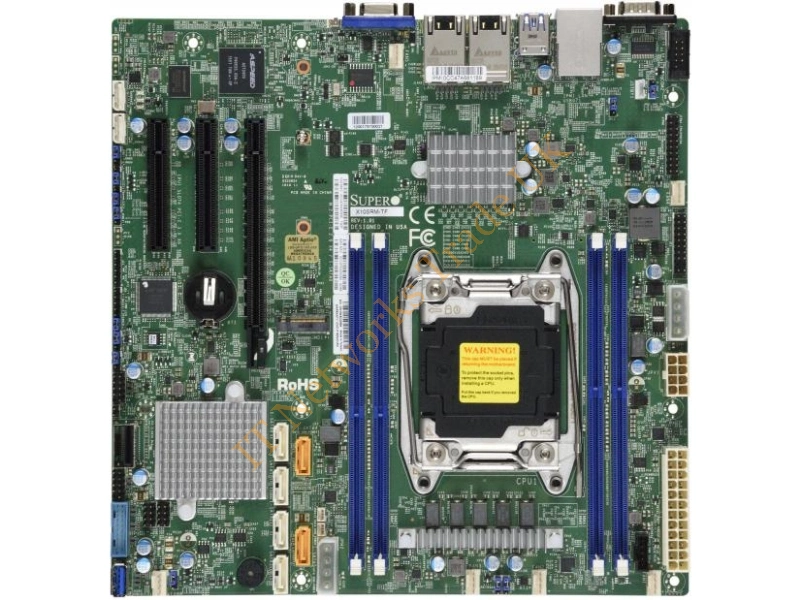 X10SRM-TF Supermicro Intel Xeon E5-1600/E5-2600 v4/v3 C612 Chipset micro-ATX System Board Socket R3 LGA 2011 Server Motherboard