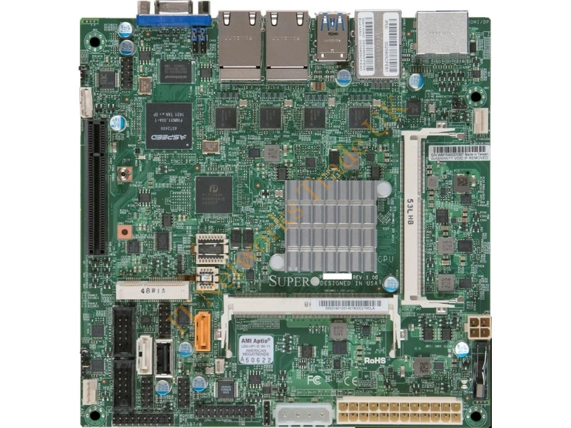 X11SBA-F-O Supermicro Intel Pentium N3700 Mini-ITX System Board Socket FCBGA1170 Server Motherboard