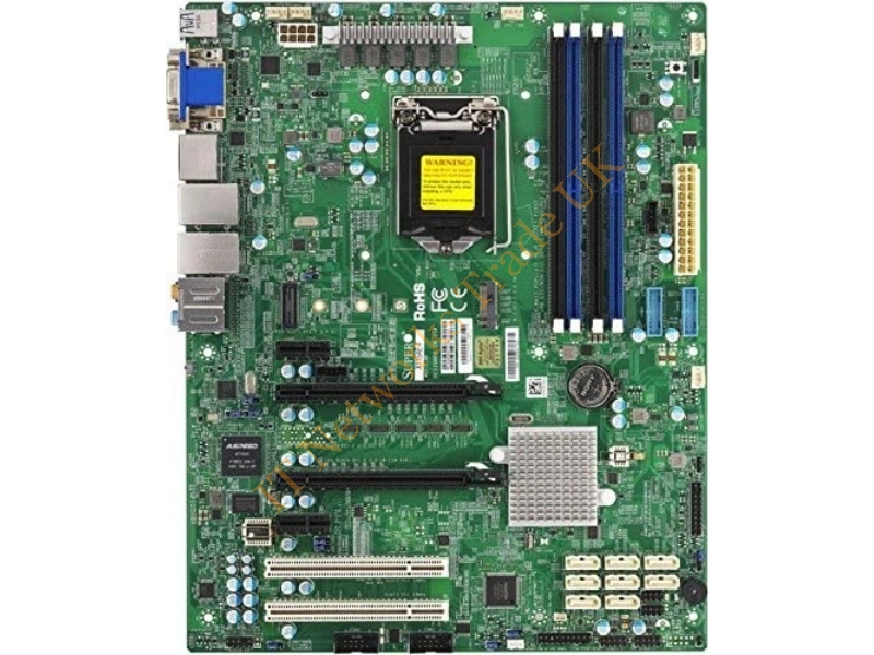 X11SSA-F-O Supermicro LGA1151/ Intel C236/ DDR4/ SATA3/USB3.0/ V/2GbE/ ATX Server Motherboard