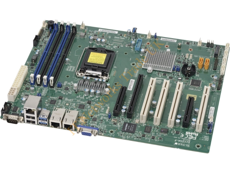 X11SSA-F Supermicro Intel Xeon E3-1200 v5/v6 C236 Chipset ATX System Board Socket H4 LGA 1151 Server Motherboard