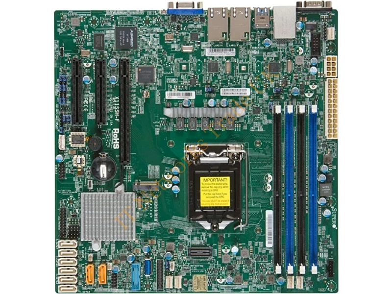 X11SSH-F-B Supermicro LGA1151/ Intel C236/ DDR4/ SATA3/USB3.0/ V/2GbE/ MicroATX Server Motherboard