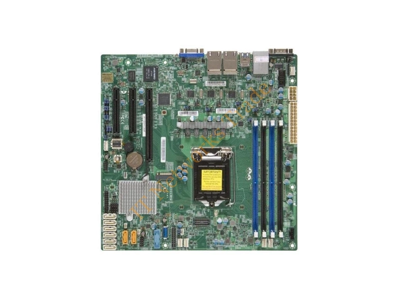 X11SSH-LN4F-B Supermicro LGA1151/ Intel C236/ DDR4/ SATA3/USB3.0/ V/4GbE/ MicroATX Motherboard Desktop Motherboard
