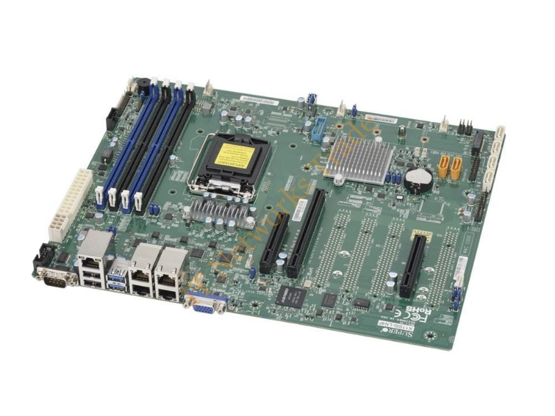 X11SSI-LN4F-O Supermicro LGA1151/ Intel C236/ DDR4/ SATA3/USB3.0/ V/4GbE/ ATX Motherboard Desktop Motherboard