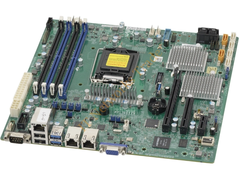 X11SSL-CF-O Supermicro LGA1151/ Intel C232/ DDR4/ SATA3/SAS3/USB3.0/ V/2GbE/ MicroATX Motherboard Desktop Motherboard