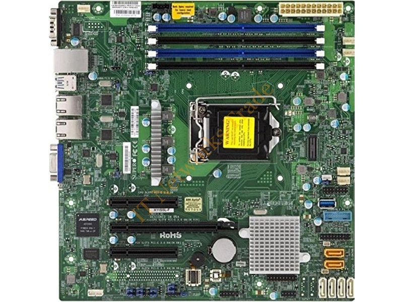 X11SSL-F-B Supermicro LGA1151/ Intel C232/ DDR4/ SATA3/USB3.0/ V/2GbE/ MicroATX Motherboard Desktop Motherboard