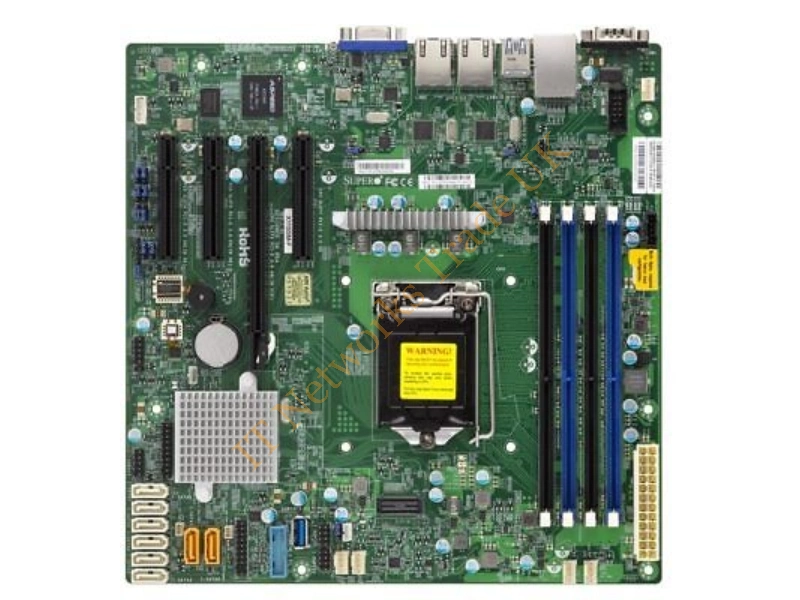X11SSL-F Supermicro Intel Xeon E3-1200 v5/v6 C236 Chipset micro-ATX System Board Socket H4 LGA 1151 Server Motherboard