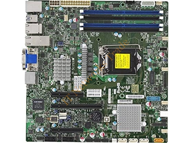 X11SSZ-F-O Supermicro LGA1151/ Intel C236/ DDR4/ SATA3/USB3.0/ A/V/2GbE/ MicroATX Motherboard Desktop Motherboard