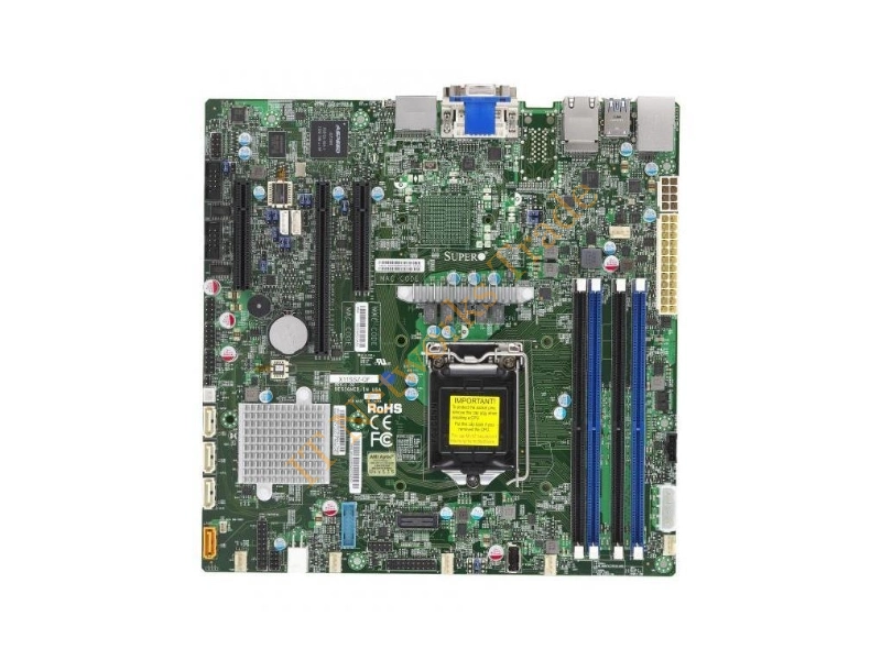 X11SSZ-QF-B Supermicro LGA1151/ Intel Q170/ DDR4/ SATA3/USB3.0/ A/V/2GbE/ MicroATX Motherboard Desktop Motherboard