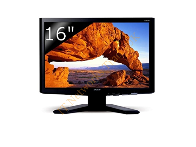 X163W Acer 16X163W Widescreen 1366x766 Resolution 8Ms response LCD Monitor