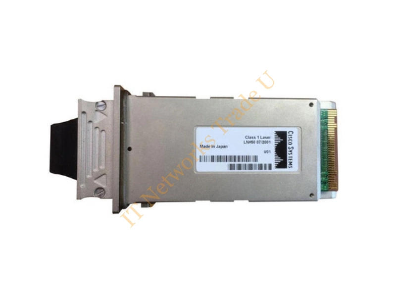 X2-10GB-ZR-120KM Cisco 10Gbps 10GBase-ZR Single-Mode Fibre 120km 1550nm Duplex SC Connector X2 Transceiver Module
