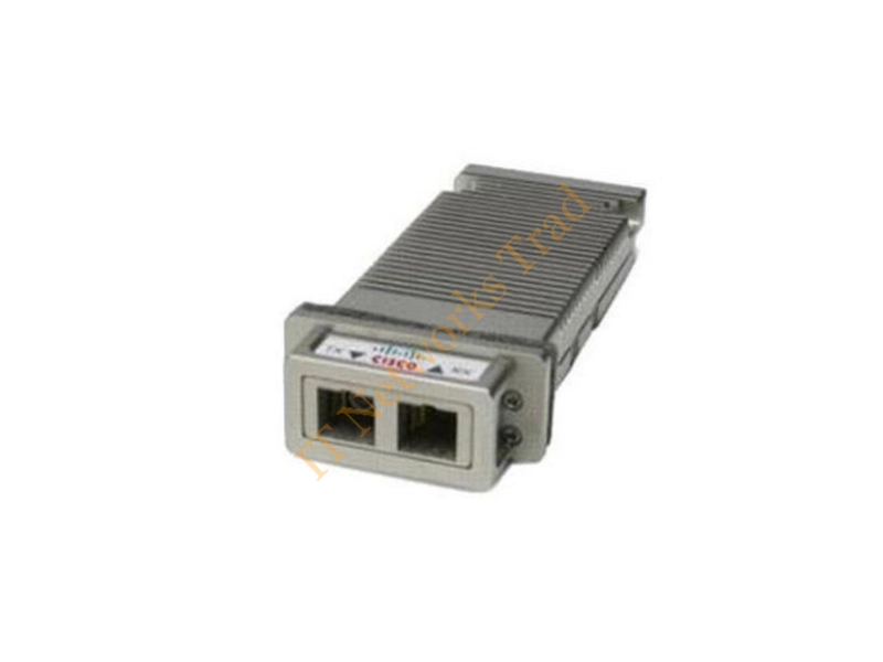 X2-10GB-ZR Cisco 10Gb/s 10GBase-ZR Single-mode Fiber 80km 1550nm Duplex SC Connector X2 Transceiver Module