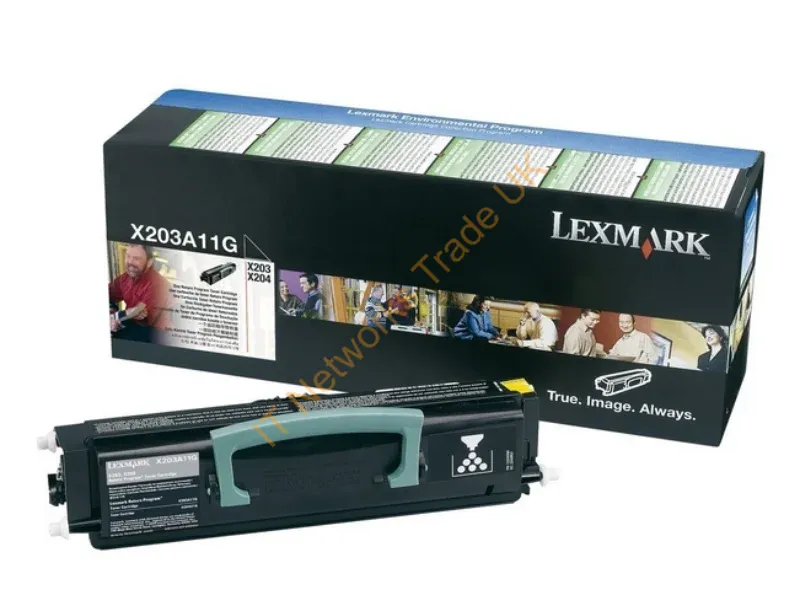 Lexmark X203A11G Toner black, 2.5K pages Accessory