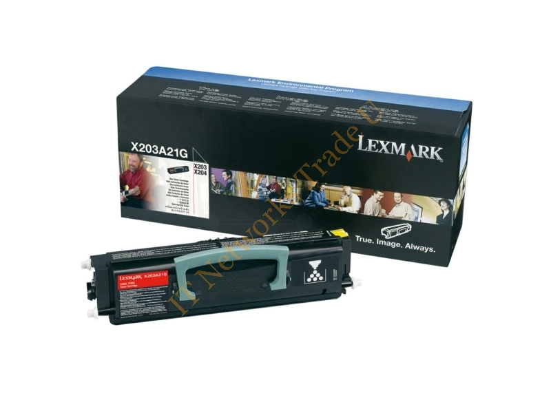 Lexmark X203A21G Toner black, 2.5K pages Accessory