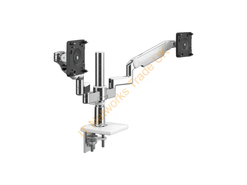 X221CTWC - Humanscale X221Ctwc Monitor Mount / Stand Desk Aluminum, Black, White