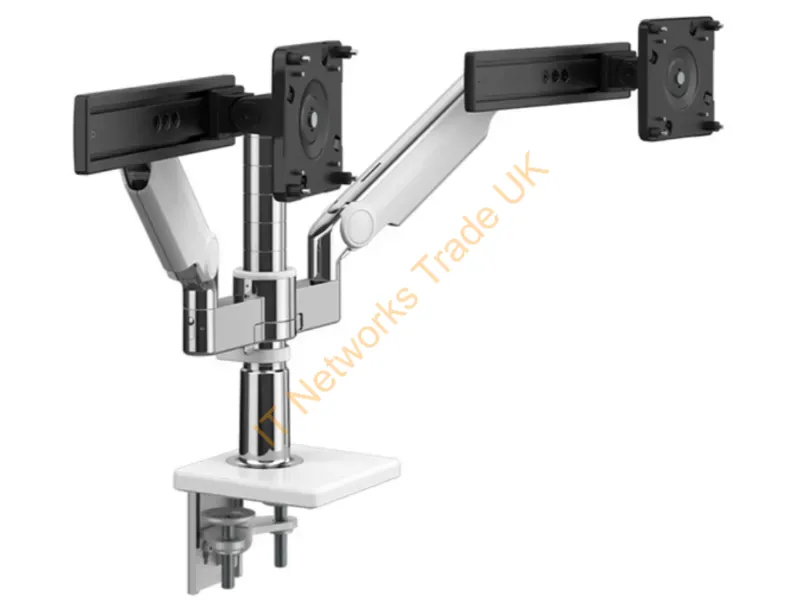 X221DSWC - Humanscale X221Dswc Monitor Mount / Stand Desk Aluminum, Black, White