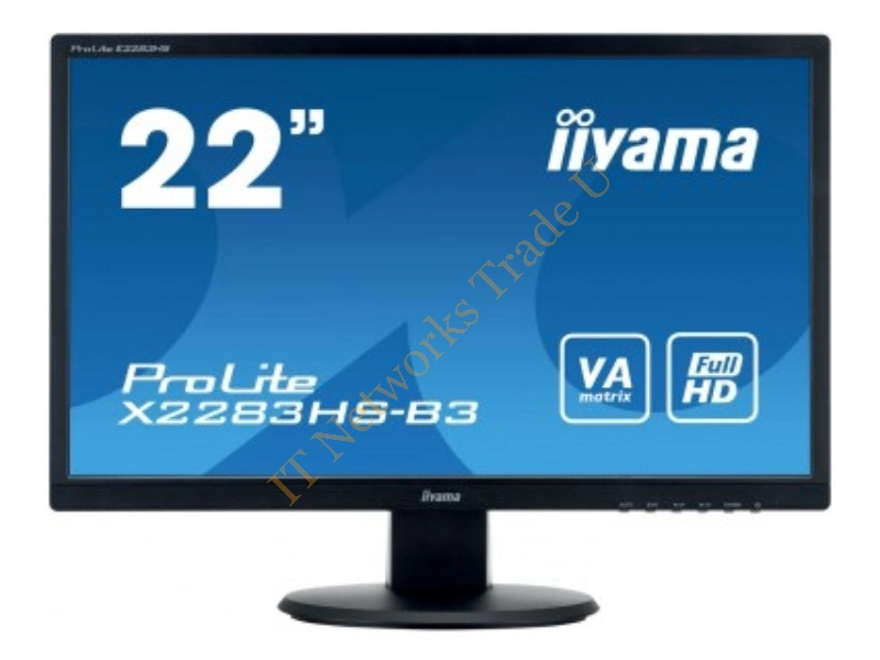 X2283HS-B3 - iiyama ProLite X2283HS-B3 21.5" Full HD LED Matt Flat Black computer monitor LED display