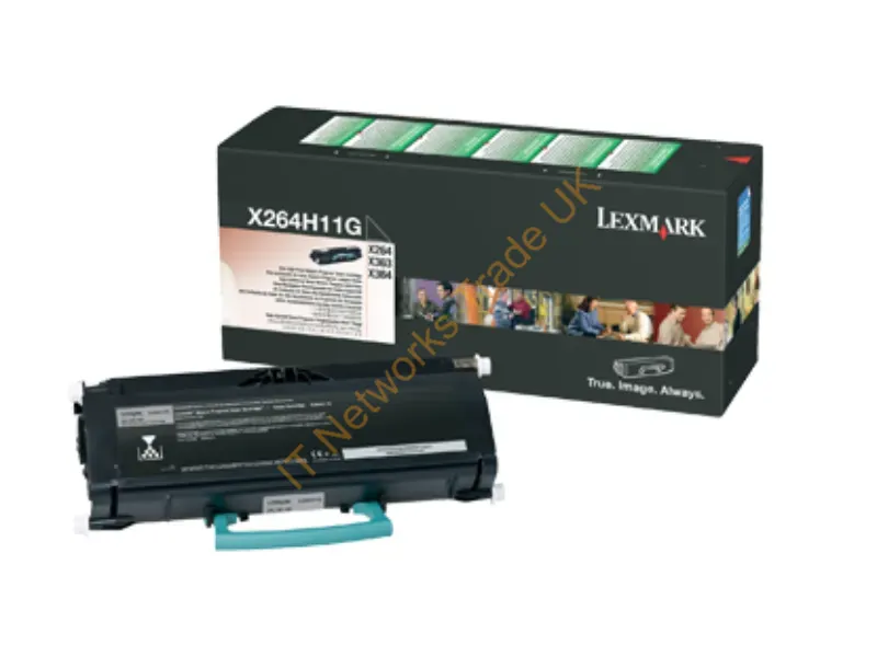Lexmark X264H11G Toner black, 9K pages Accessory
