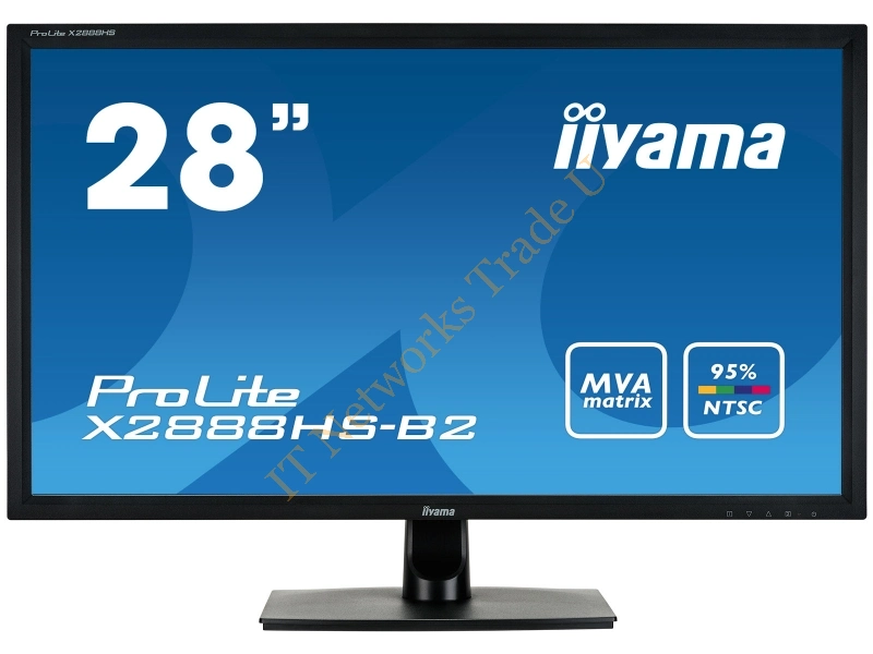 X2888HS-B2 - iiyama ProLite X2888HS-B2 28" Full HD LED Matt Flat Black computer monitor