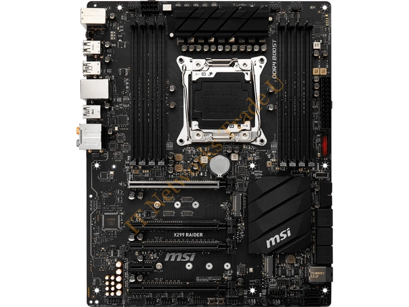 MSI X299 RAIDER IntelX299 LGA 2066 ATX motherboard