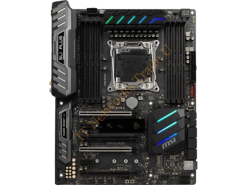 MSI X299 SLI PLUS IntelX299 LGA 2066 ATX motherboard