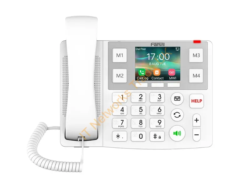X305 - Fanvil X305 IP phone White 2 lines LCD Wi-Fi
