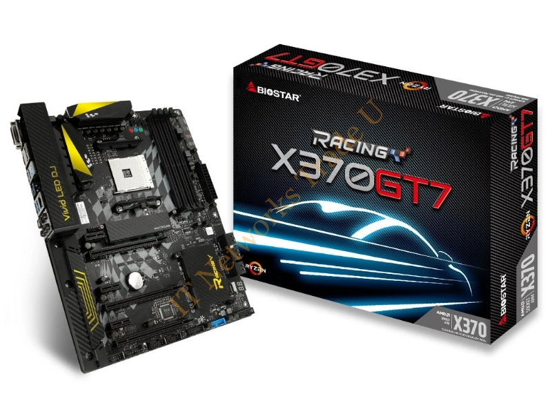 Biostar X370GT7 AMD X370 Socket AM4 ATX motherboard