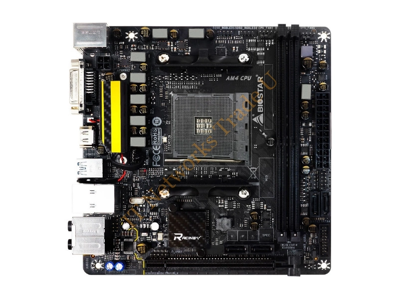 Biostar X370GTN AMD X370 Socket AM4 Mini ITX motherboard
