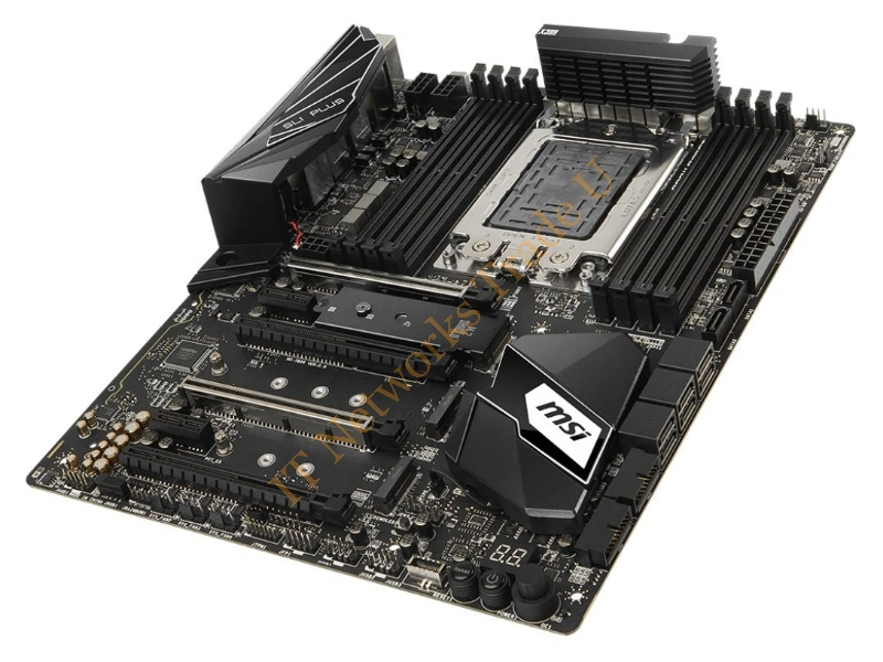 MSI X399 SLI PLUS AMD X399 Socket TR4 ATX motherboard