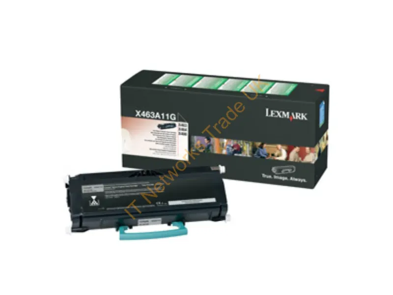X463A11G - X463A11G Toner Black, 3.5K Pages